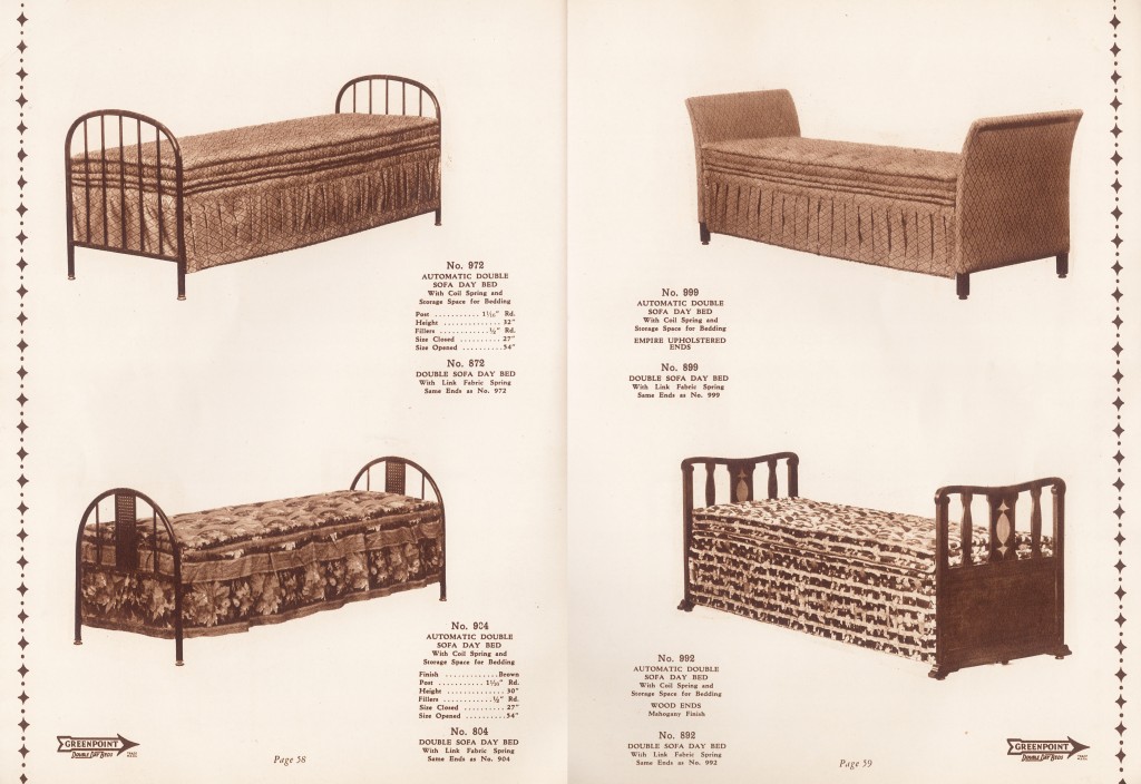 Greenpoint Metal Bed Company 1928 « THE CHARLES P. ROGERS BED ARCHIVE