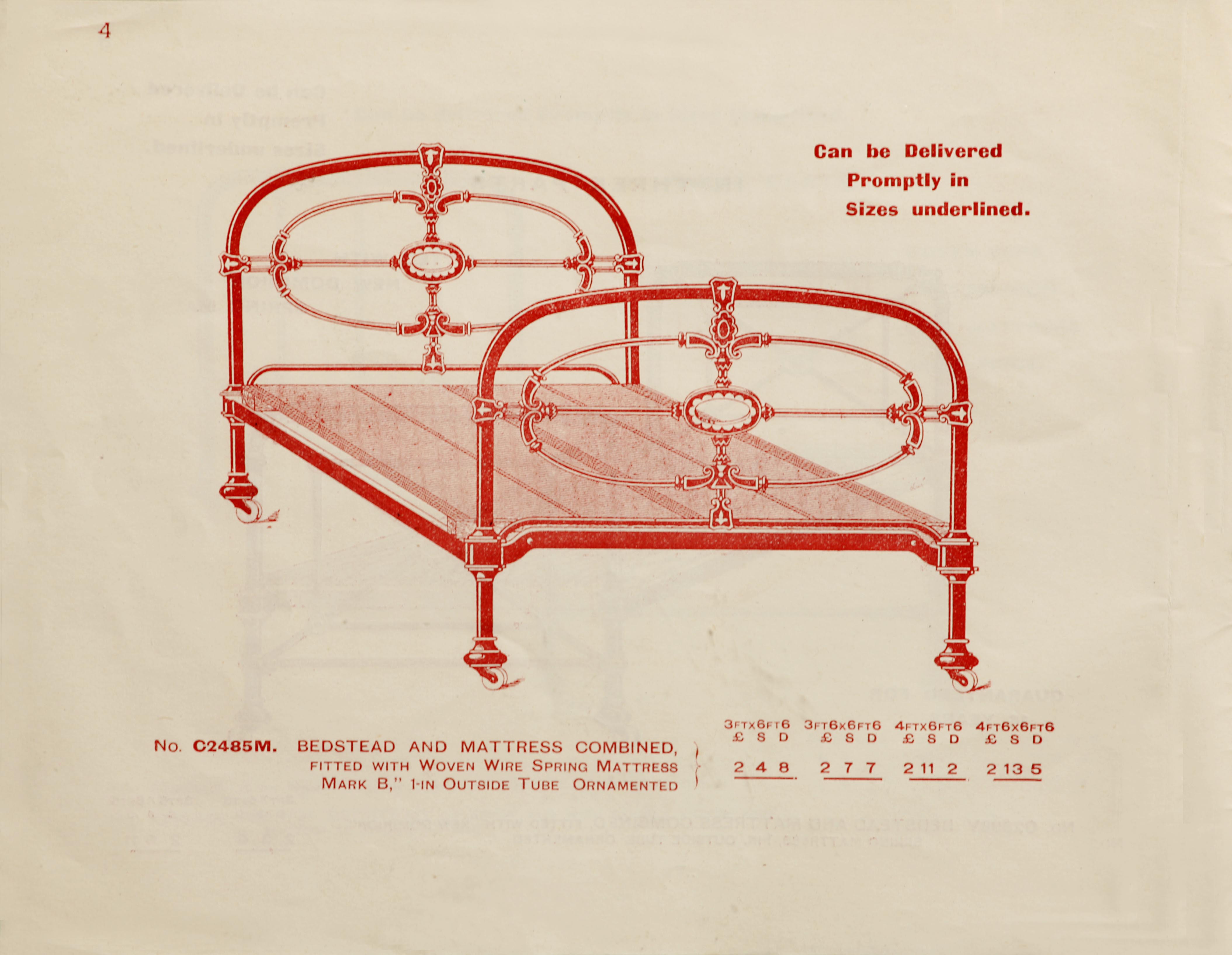 P. Endres Bed Catalog Page 6