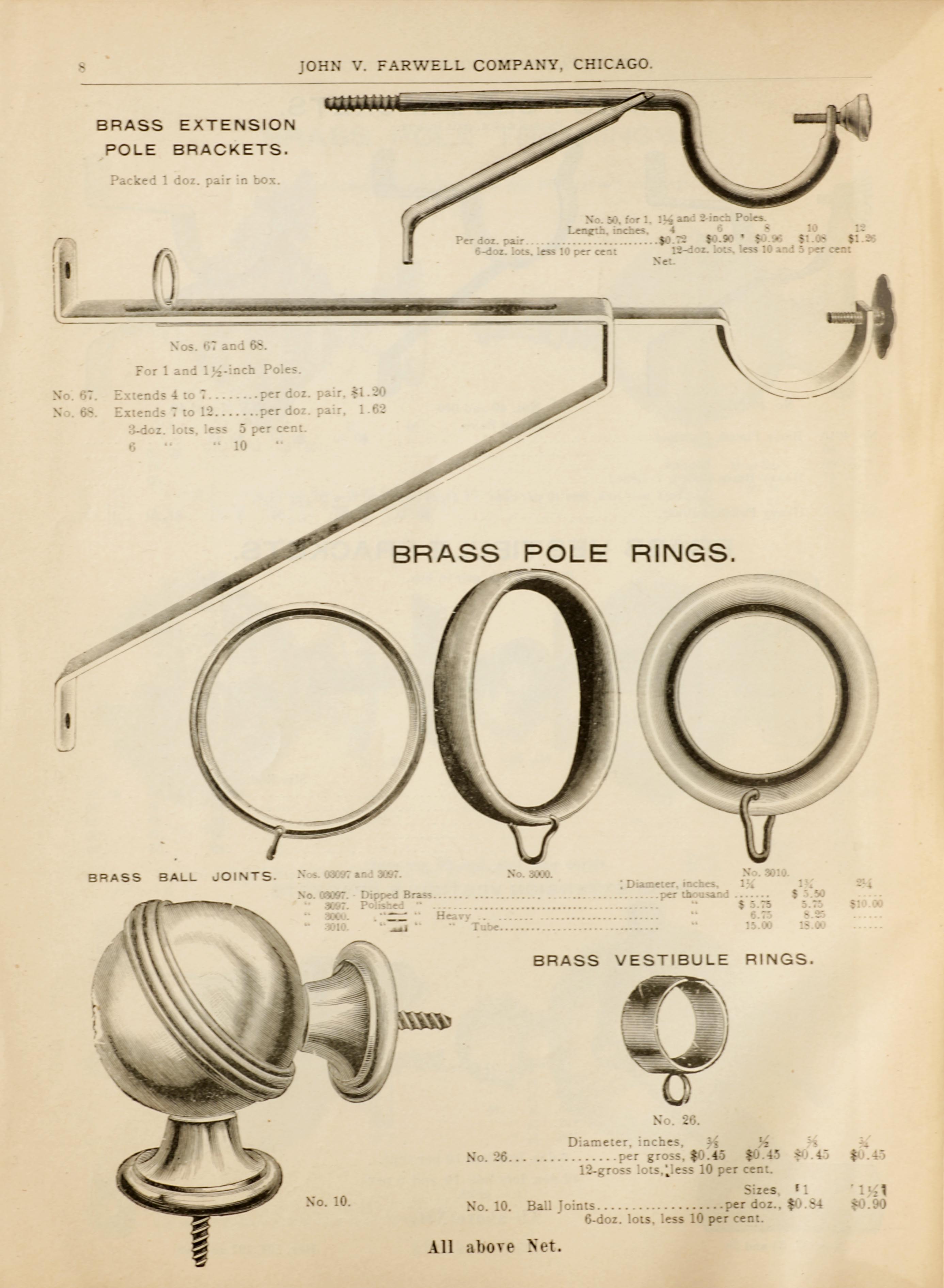 John V. Farwell Iron Bed Catalog, Chicago 1895- Page 9