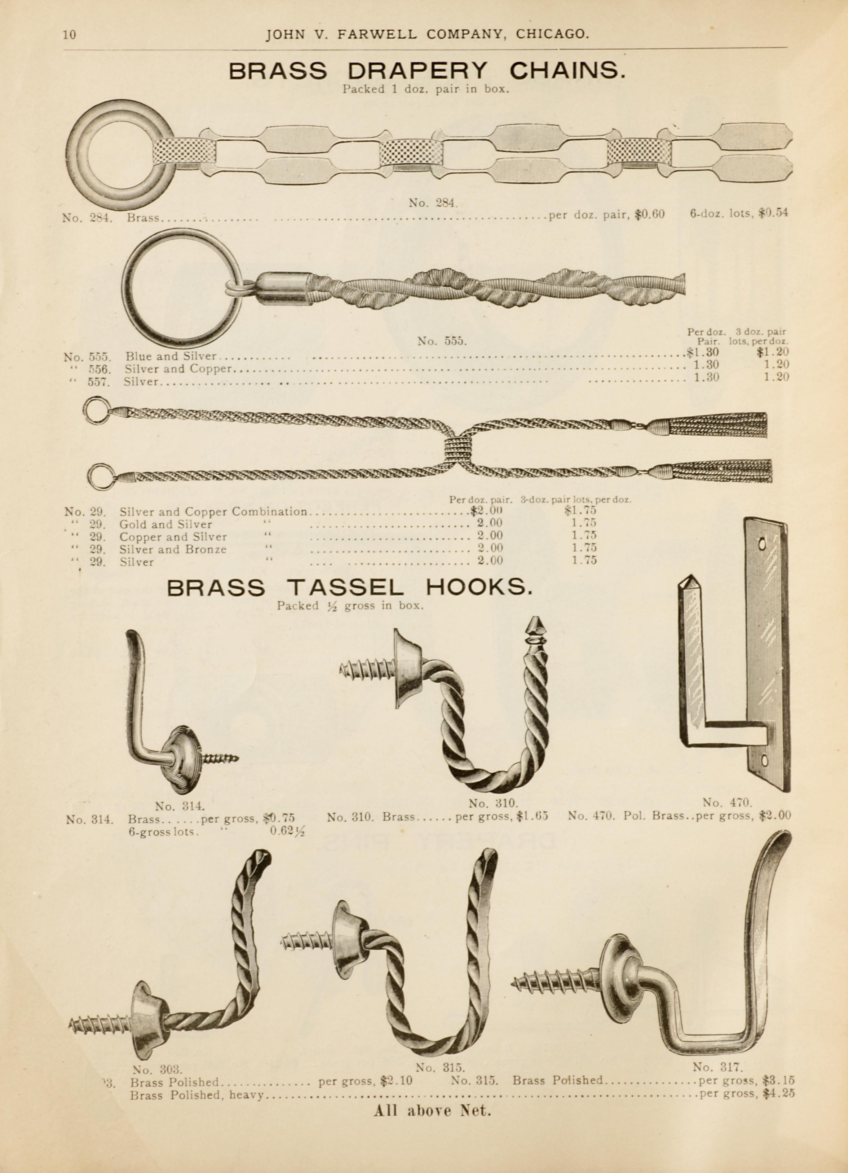 John V. Farwell Iron Bed Catalog, Chicago 1895- page 11