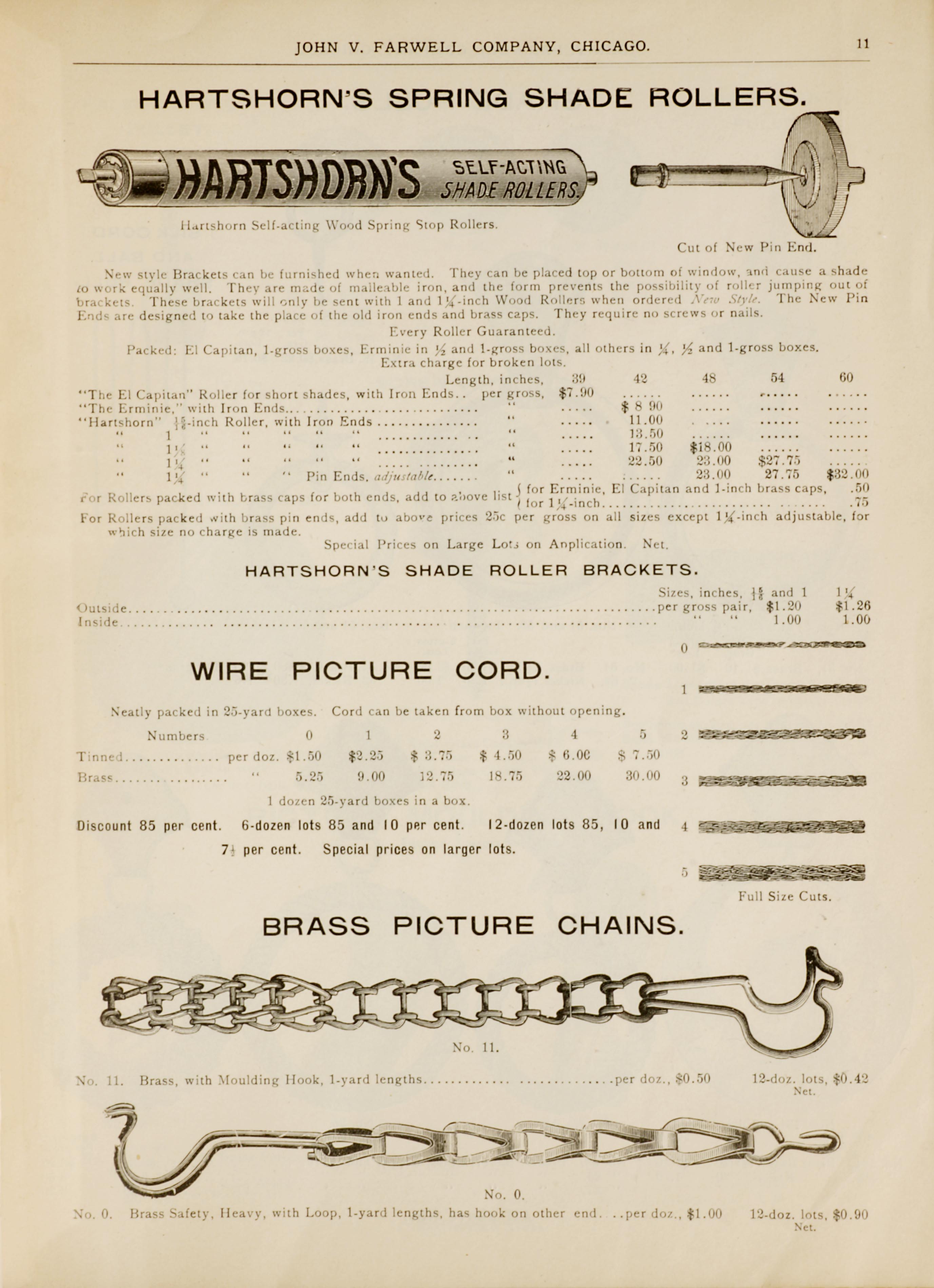 John V. Farwell Iron Bed Catalog, Chicago 1895- Page 12