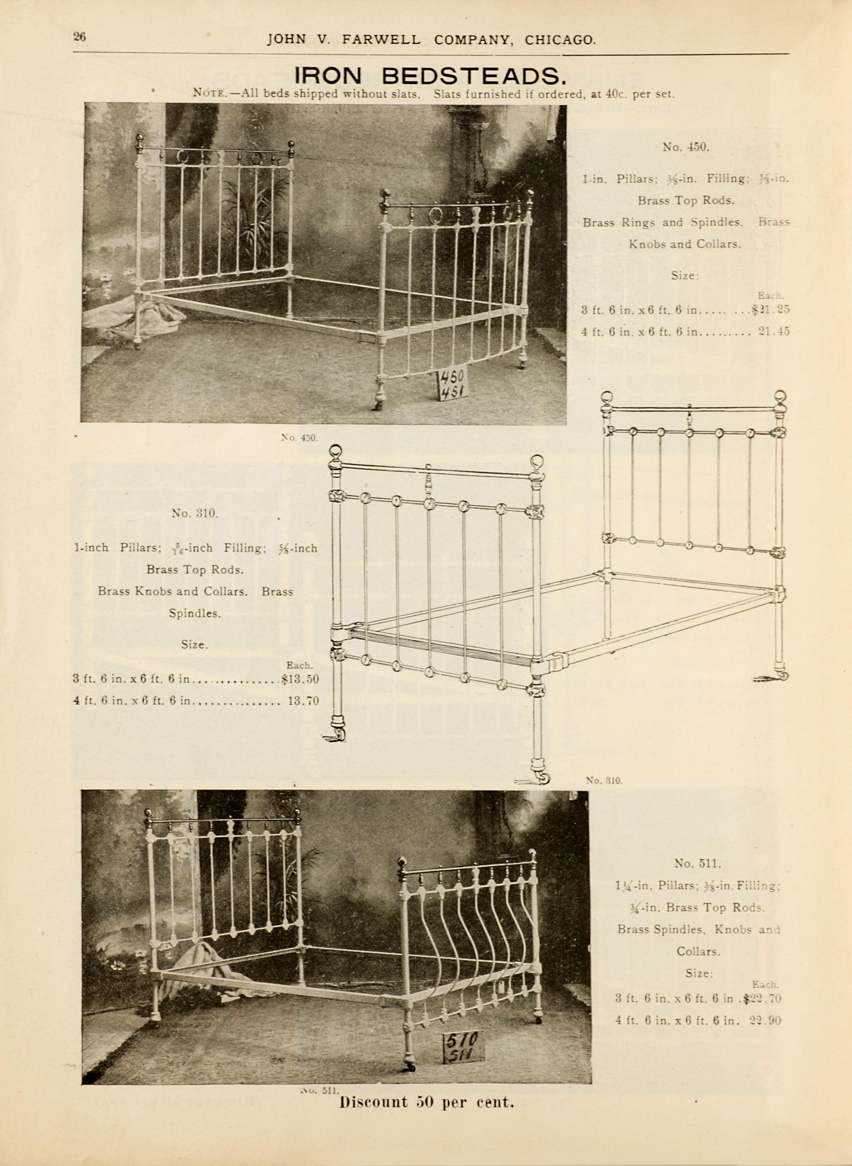 John V. Farwell Iron Bed Catalog, Chicago 1895- Page 18
