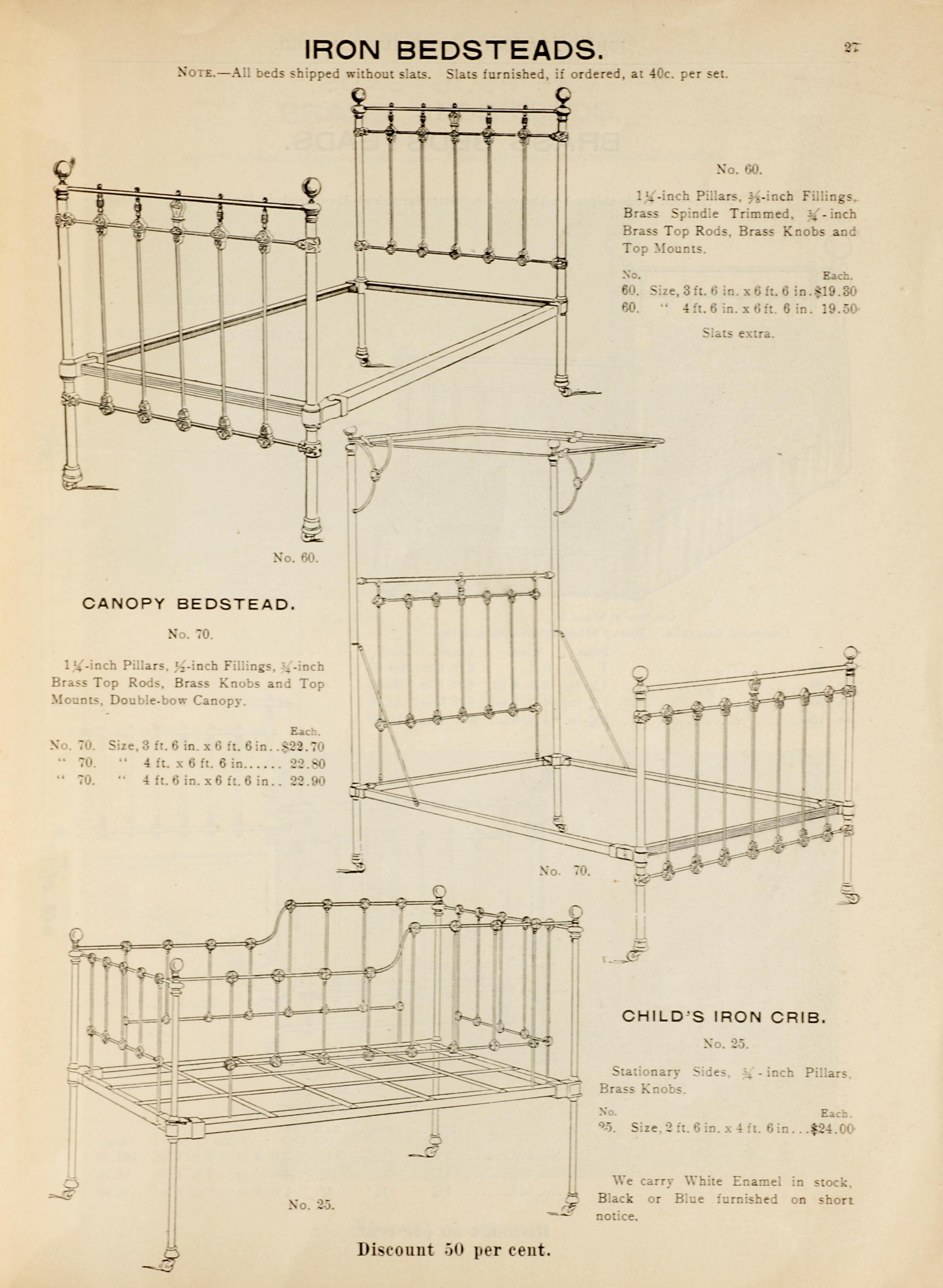 John V. Farwell Iron Bed Catalog, Chicago 1895- Page 19
