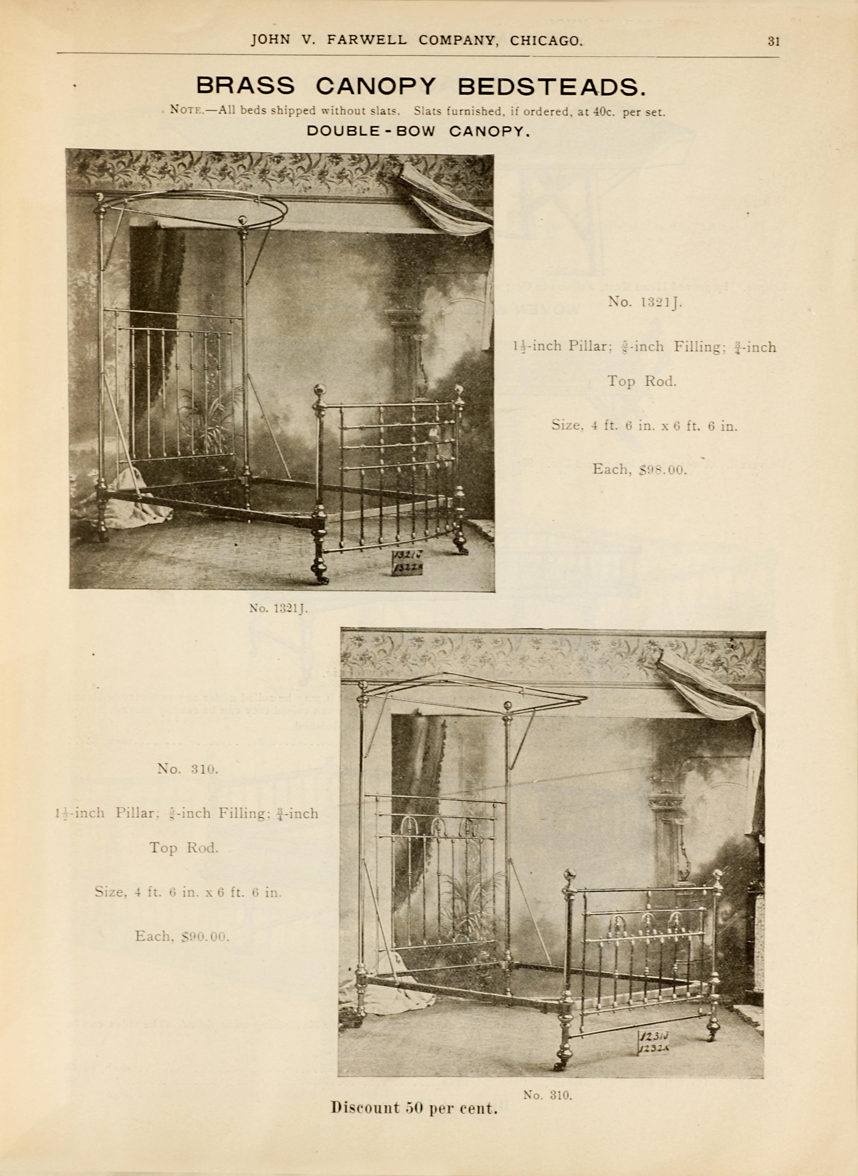 John V. Farwell Iron Bed Catalog, Chicago 1895- Page 23