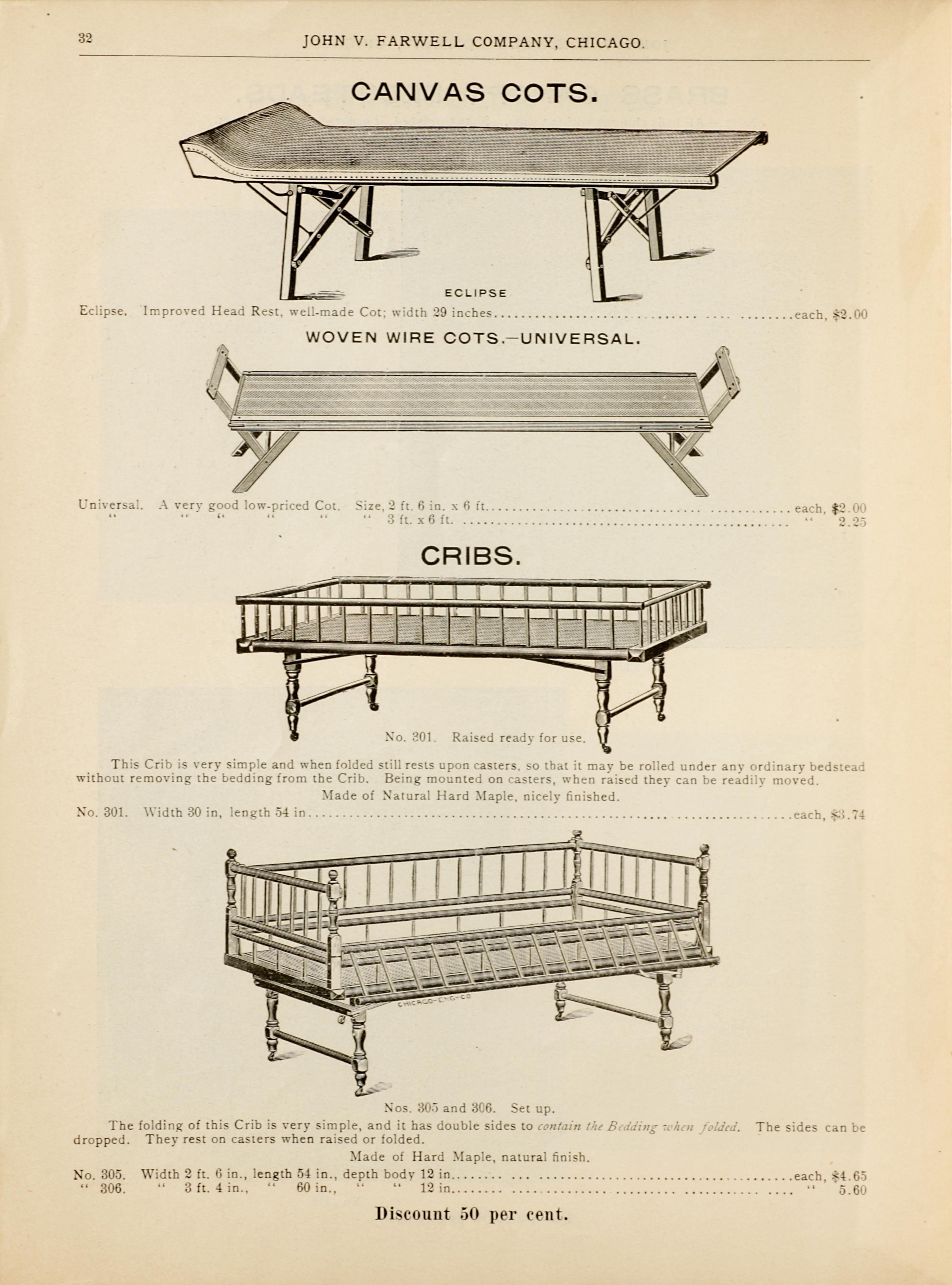 John V. Farwell Iron Bed Catalog, Chicago 1895- Page 24