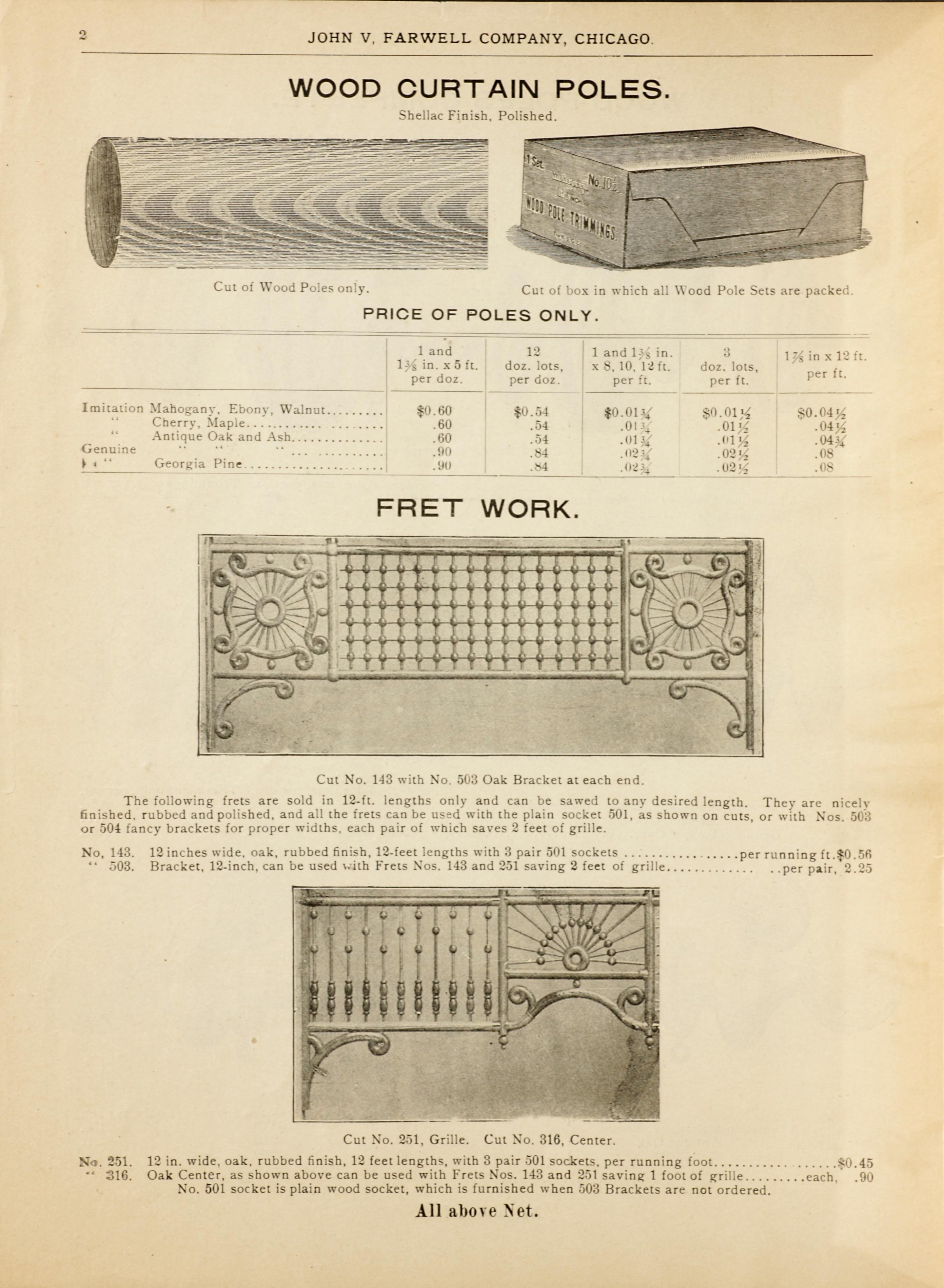 John V. Farwell Iron Bed Catalog, Chicago 1895- Page 3