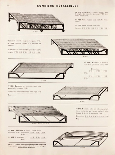 French Bed Catalog page 15