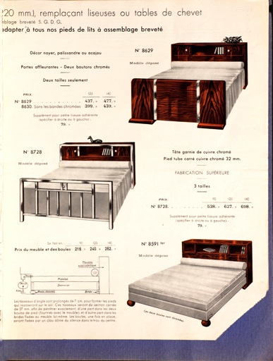 French Bed Catalog page 16