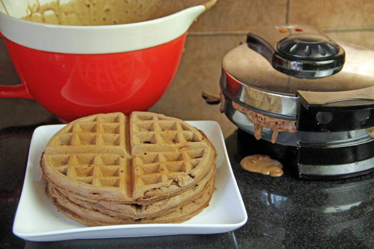 Breakfast in Bed Chocolate Waffles CHARLES P. ROGERS BED BLOG